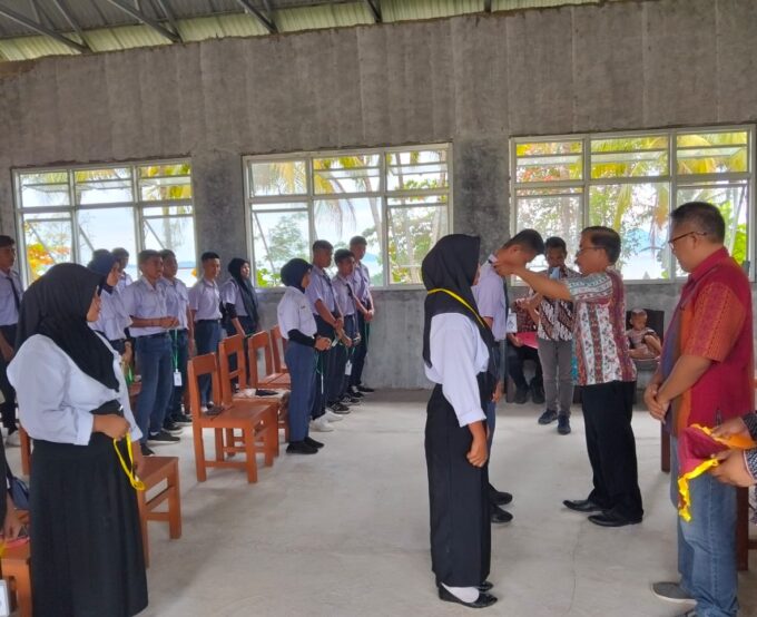 Pelepasan Prakerin Kelas XI SMK Negeri 2 Likupang Barat