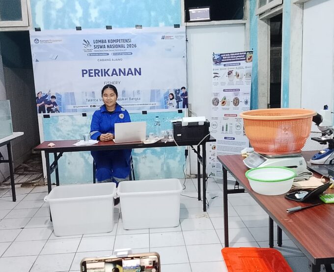 SMK Negeri 2 Likupang Barat Mewakili Prov Sulawesi Utara di LKS Nasional Cabang Fishery secara Daring